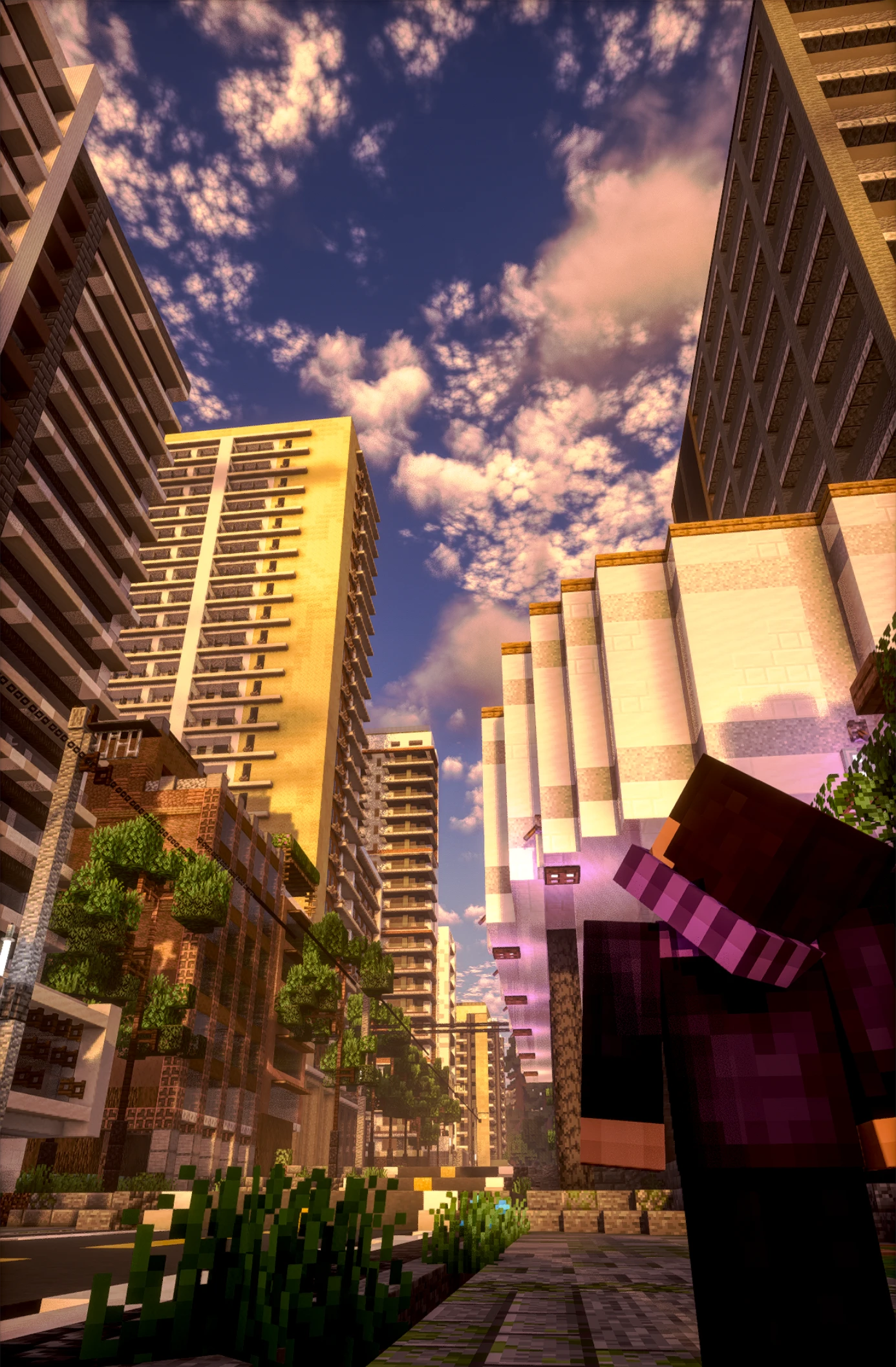 Eine Szene aus der Welt von HighRiseMC